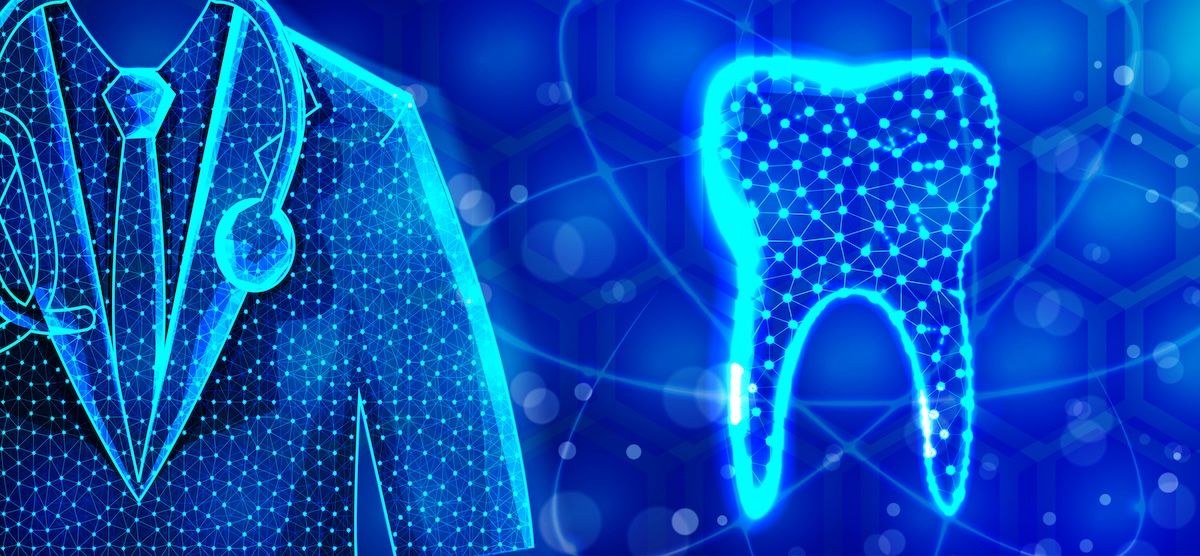 иллюстрация стоматолога и зуба